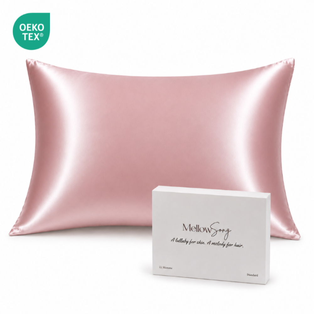 mellowsong-silk-pillowcase-pink