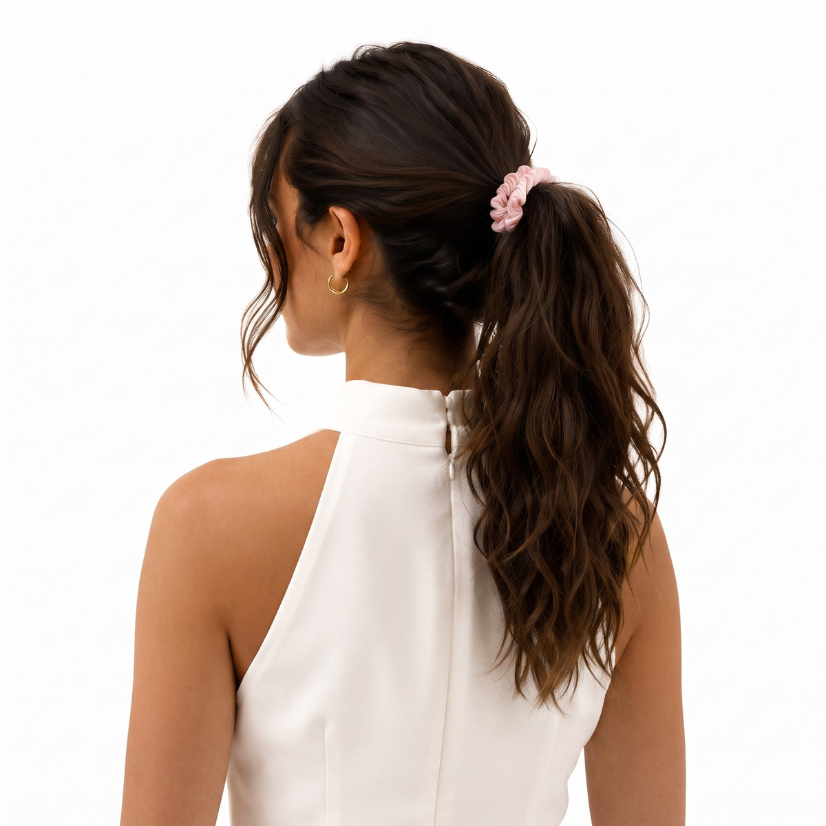 Blush Kiss  Slim Scrunchie Mellowsong