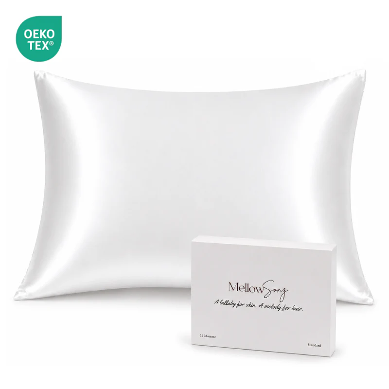 mellowsong-silk-pillowcase-white